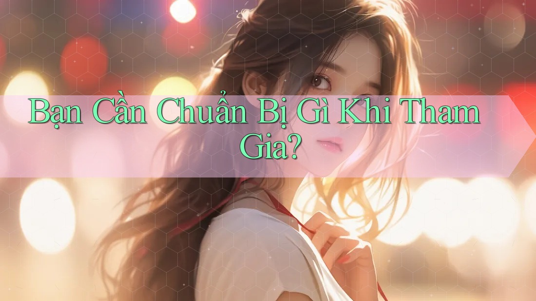 Bạn Cần Chuẩn Bị Gì Khi Tham Gia?