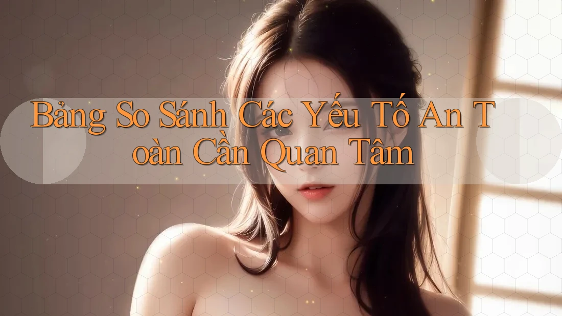 Bảng So Sánh Các Yếu Tố An Toàn Cần Quan Tâm Bảng So Sánh Các Yếu Tố An Toàn Cần Quan Tâm