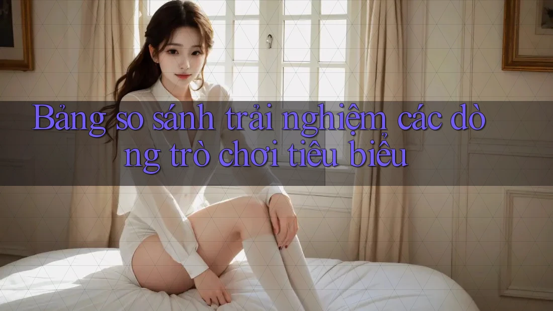 Bảng so sánh trải nghiệm các dòng trò chơi tiêu biểu