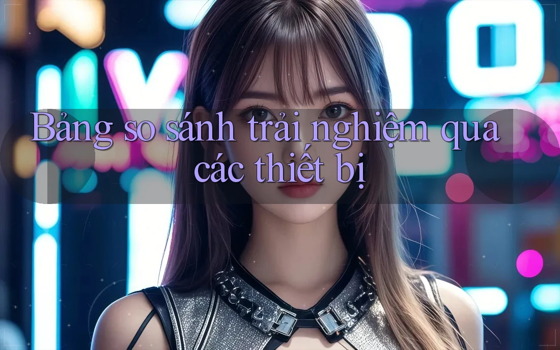 Bảng so sánh trải nghiệm qua các thiết bị