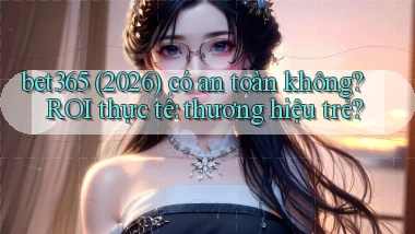 bet365 (2026) có an toàn không ROI thực tế thương hiệu trẻ