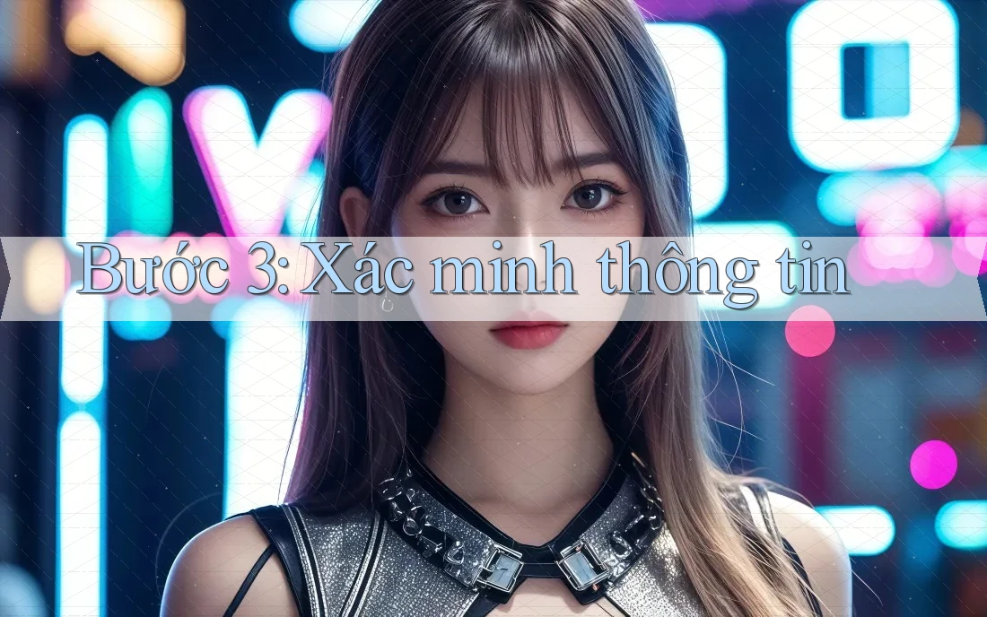 Bước 3: Xác Minh Thông Tin