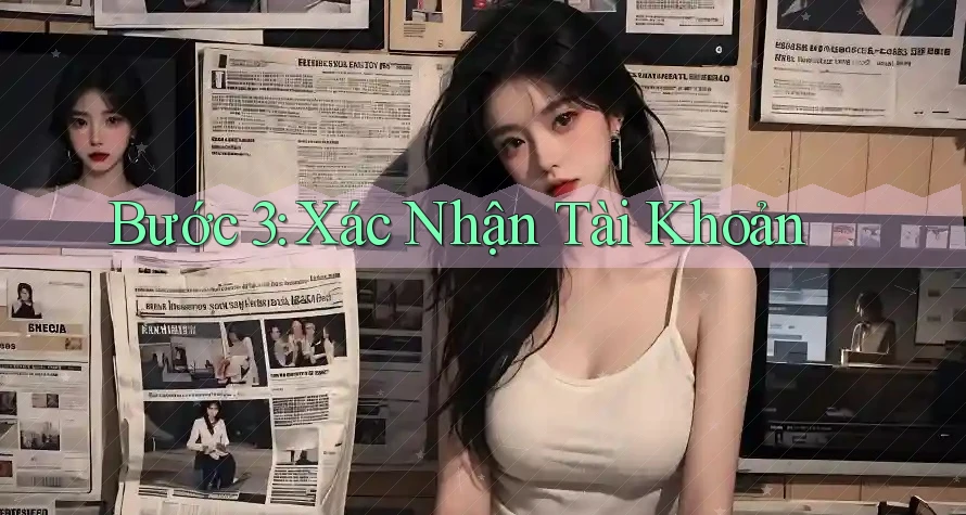 Bước 3: Xác Nhận Tài Khoản Bước 3: Xác Nhận Tài Khoản