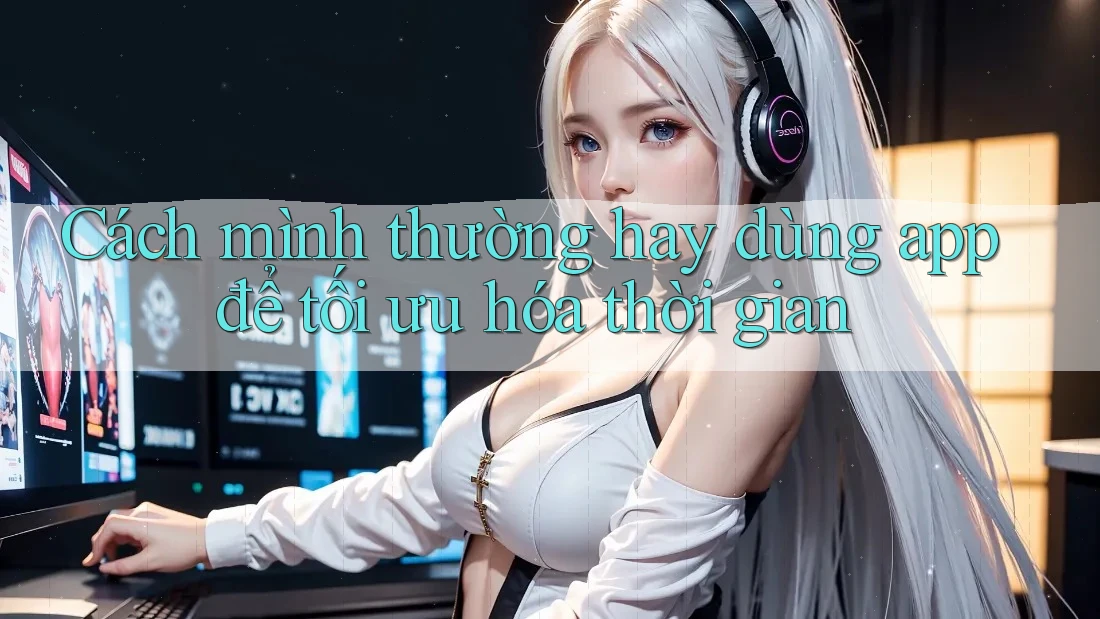 Cách mình thường hay dùng app để tối ưu hóa thời gian Cách mình thường hay dùng app để tối ưu hóa thời gian