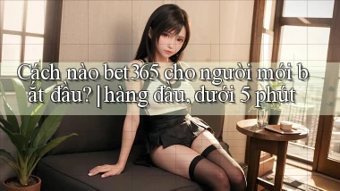 Cách nào bet365 cho người mới bắt đầu hàng đầu, dưới 5 phút