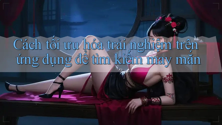 Cách tối ưu hóa trải nghiệm trên ứng dụng để tìm kiếm may mắn Cách tối ưu hóa trải nghiệm trên ứng dụng để tìm kiếm may mắn