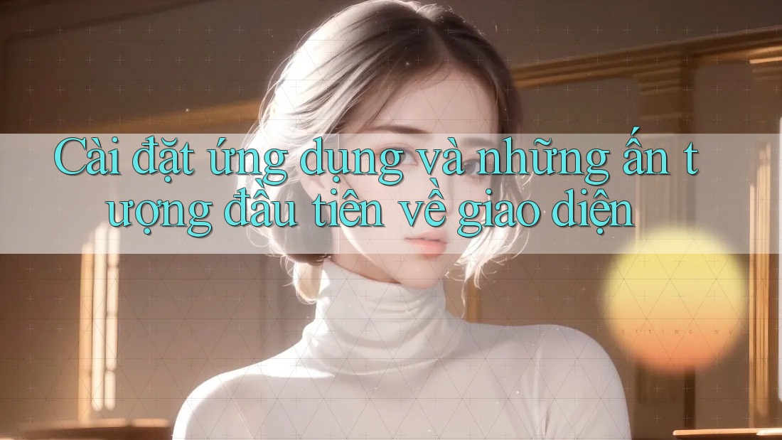 Cài đặt ứng dụng và những ấn tượng đầu tiên về giao diện