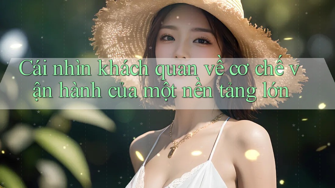 Cái nhìn khách quan về cơ chế vận hành của một nền tảng lớn Cái nhìn khách quan về cơ chế vận hành của một nền tảng lớn