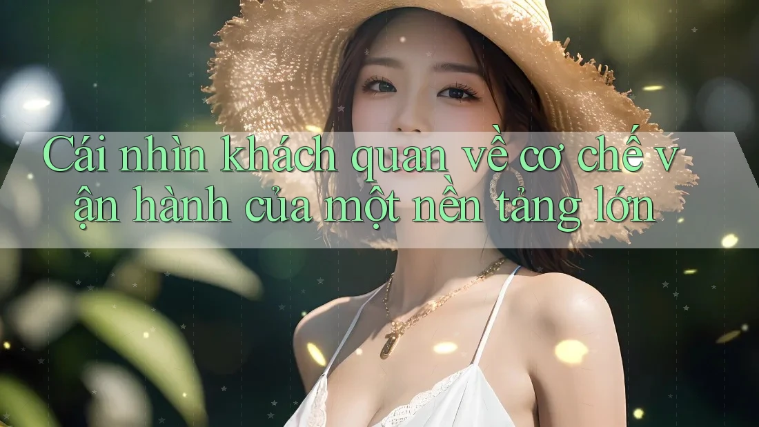 Cái nhìn khách quan về cơ chế vận hành của một nền tảng lớn Cái nhìn khách quan về cơ chế vận hành của một nền tảng lớn
