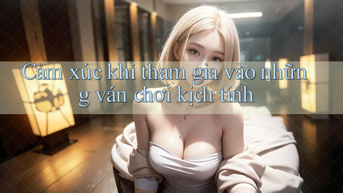 Cảm xúc khi tham gia vào những ván chơi kịch tính Cảm xúc khi tham gia vào những ván chơi kịch tính