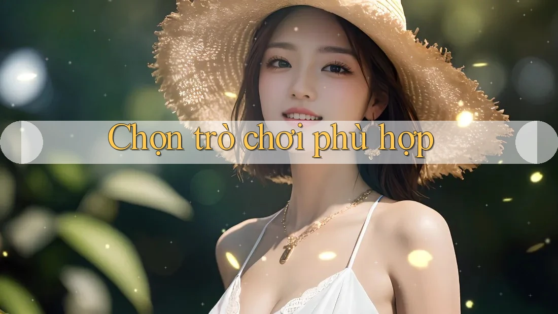 Chọn trò chơi phù hợp Chọn trò chơi phù hợp