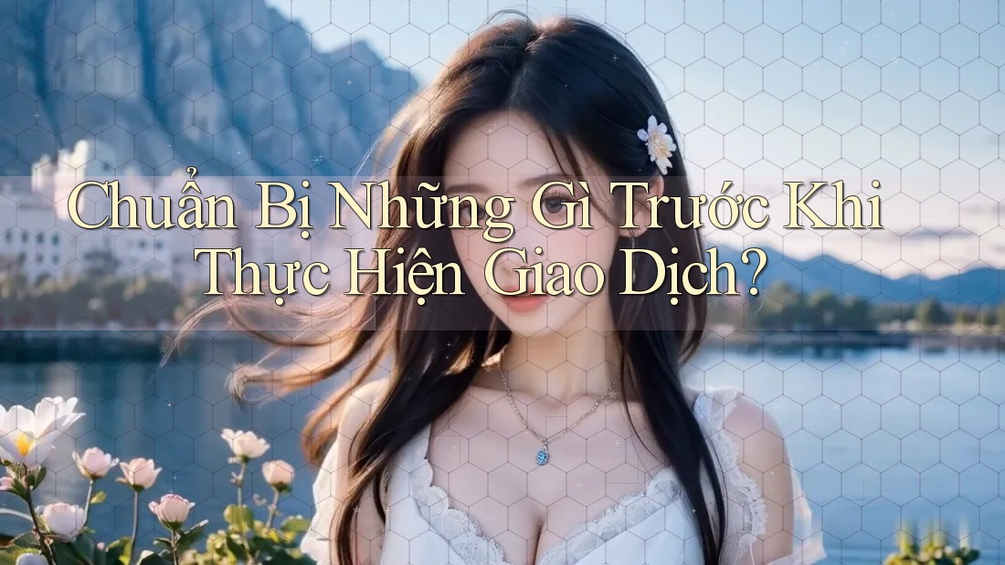Chuẩn bị những gì trước khi thực hiện giao dịch?
