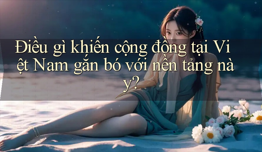Điều gì khiến cộng đồng tại Việt Nam gắn bó với nền tảng này? Điều gì khiến cộng đồng tại Việt Nam gắn bó với nền tảng này?