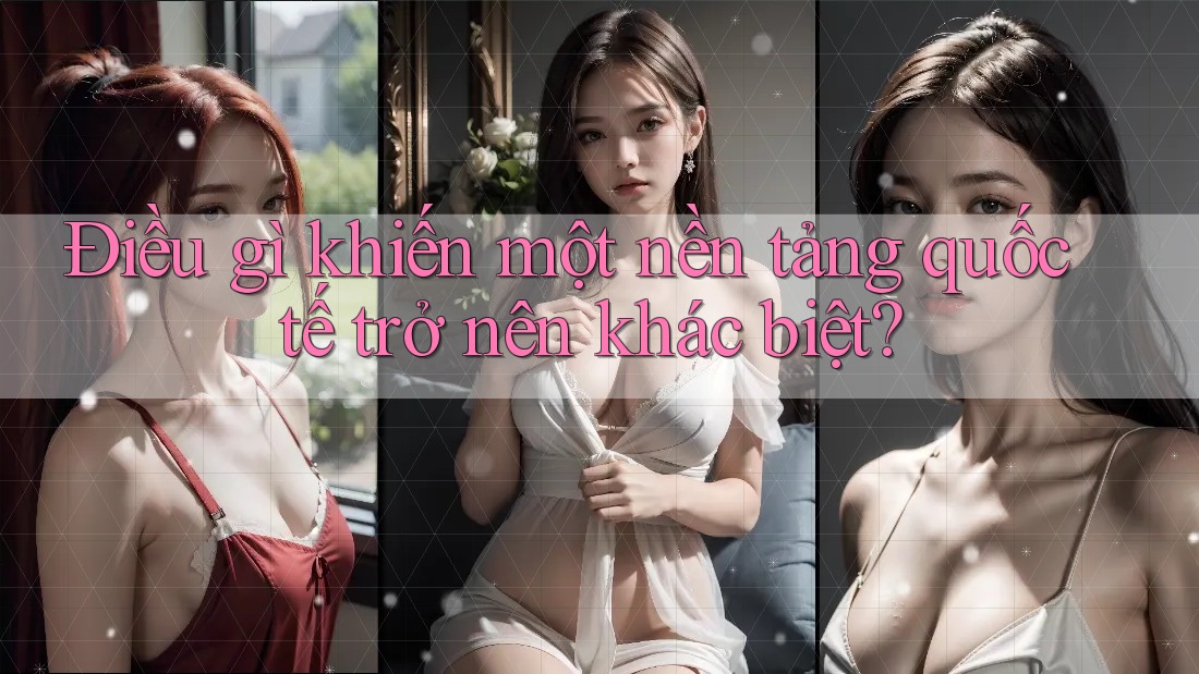 Điều gì khiến một nền tảng quốc tế trở nên khác biệt?