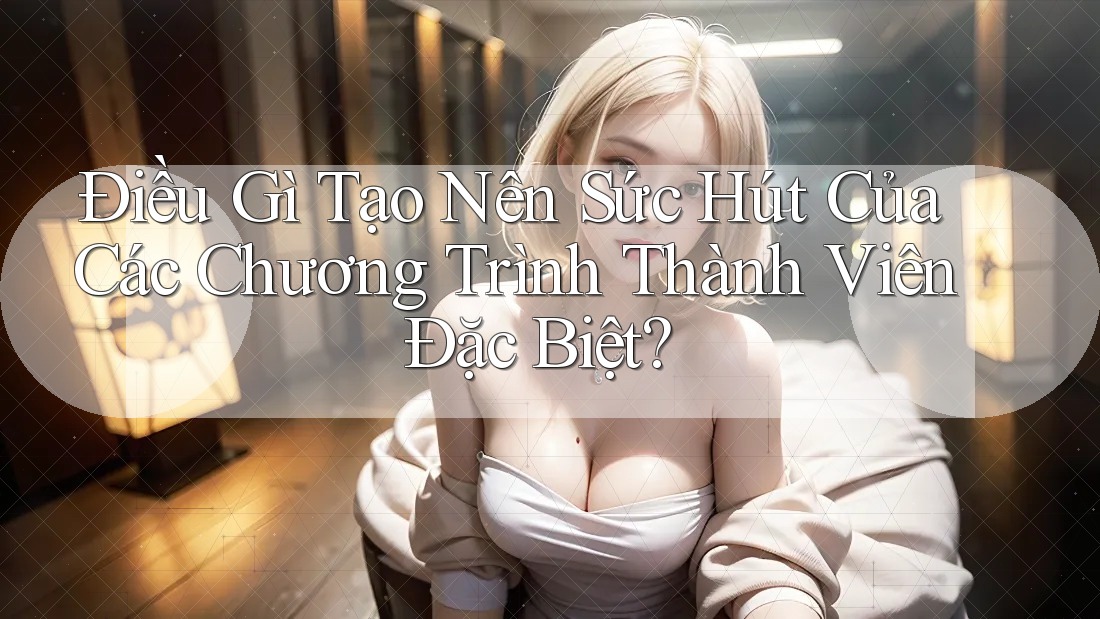Điều Gì Tạo Nên Sức Hút Của Các Chương Trình Thành Viên Đặc Biệt? Điều Gì Tạo Nên Sức Hút Của Các Chương Trình Thành Viên Đặc Biệt?