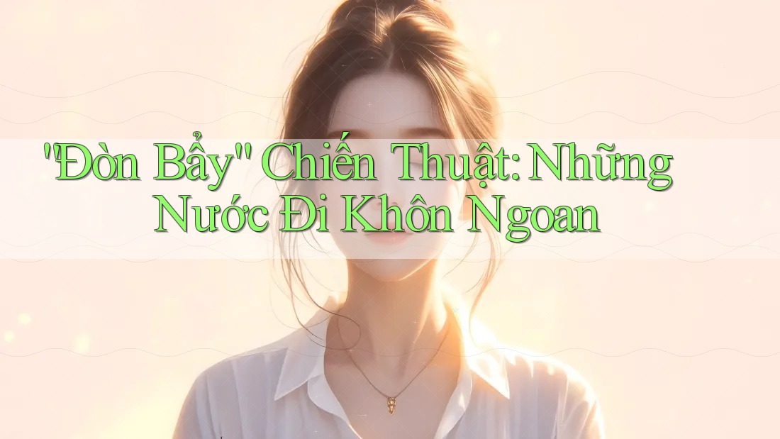 “Đòn Bẩy” Chiến Thuật: Những Nước Đi Khôn Ngoan “Đòn Bẩy” Chiến Thuật: Những Nước Đi Khôn Ngoan