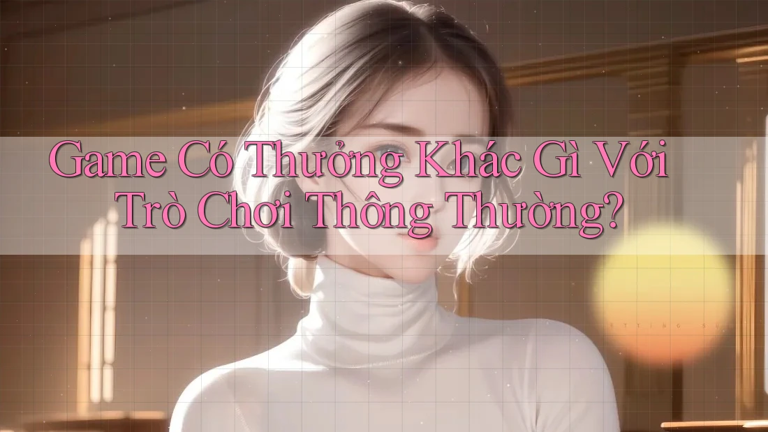 Game Có Thưởng Khác Gì Với Trò Chơi Thông Thường? Game Có Thưởng Khác Gì Với Trò Chơi Thông Thường?
