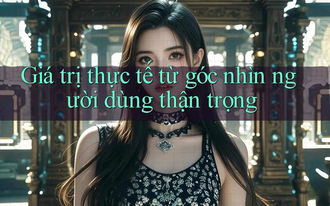 Giá trị thực tế từ góc nhìn người dùng thận trọng Giá trị thực tế từ góc nhìn người dùng thận trọng