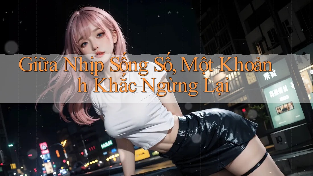 Giữa Nhịp Sống Số, Một Khoảnh Khắc Ngừng Lại Giữa Nhịp Sống Số, Một Khoảnh Khắc Ngừng Lại