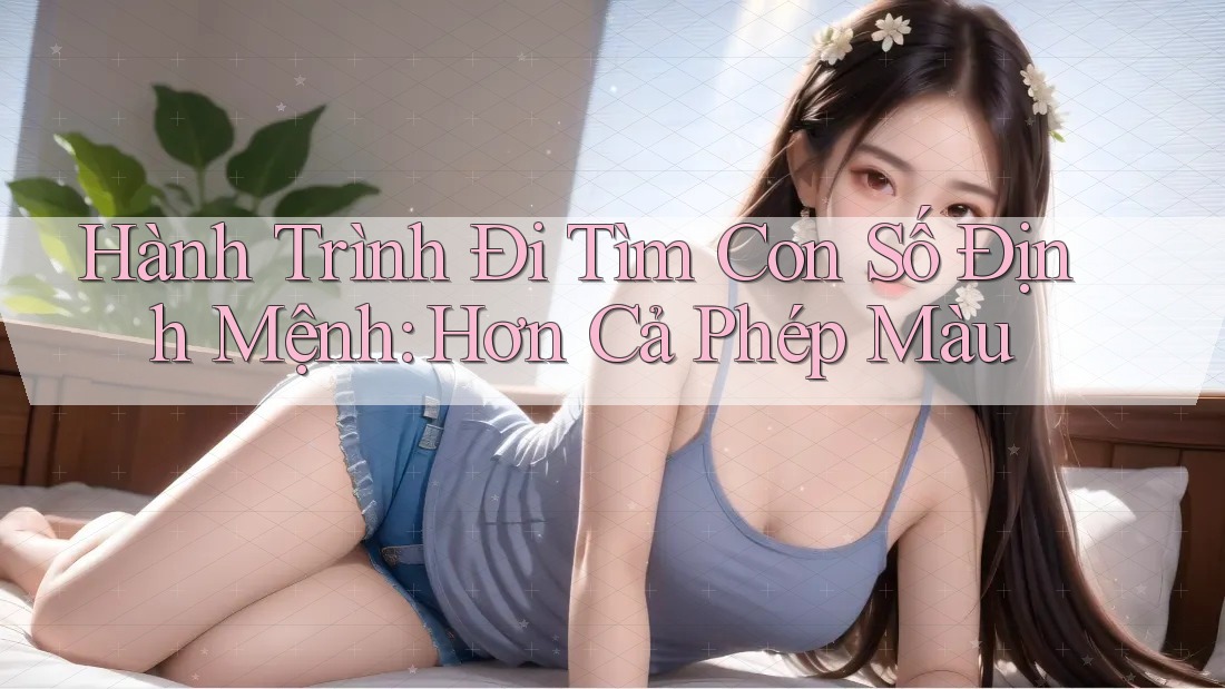 Hành Trình Đi Tìm Con Số Định Mệnh: Hơn Cả Phép Màu Hành Trình Đi Tìm Con Số Định Mệnh: Hơn Cả Phép Màu