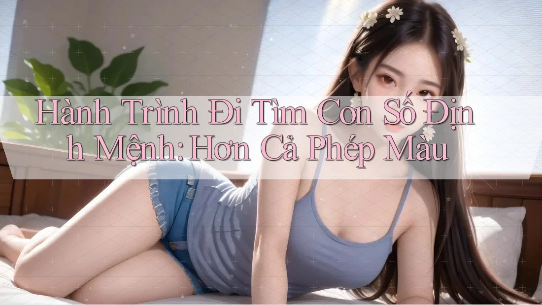 Hành Trình Đi Tìm Con Số Định Mệnh: Hơn Cả Phép Màu Hành Trình Đi Tìm Con Số Định Mệnh: Hơn Cả Phép Màu