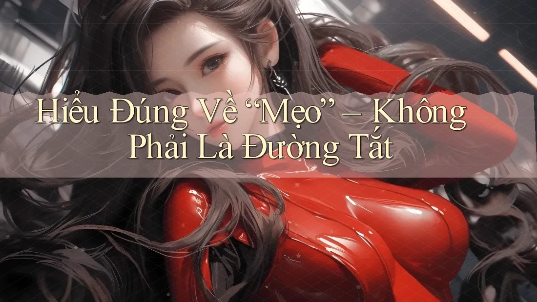 Hiểu Đúng Về “Mẹo” – Không Phải Là Đường Tắt Hiểu Đúng Về “Mẹo” – Không Phải Là Đường Tắt