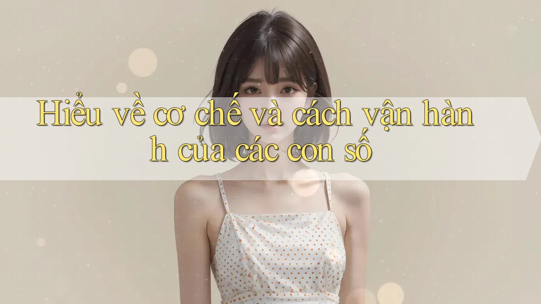 Hiểu về cơ chế và cách vận hành của các con số Hiểu về cơ chế và cách vận hành của các con số