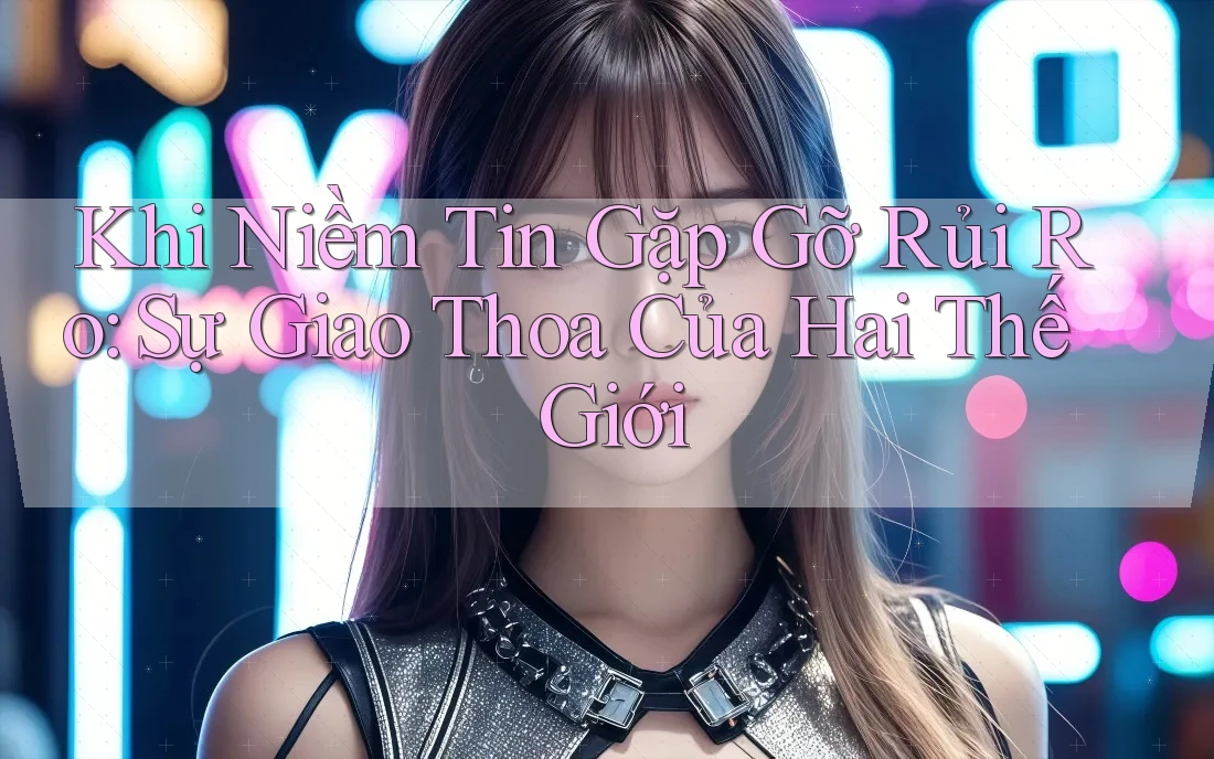 Khi Niềm Tin Gặp Gỡ Rủi Ro: Sự Giao Thoa Của Hai Thế Giới
