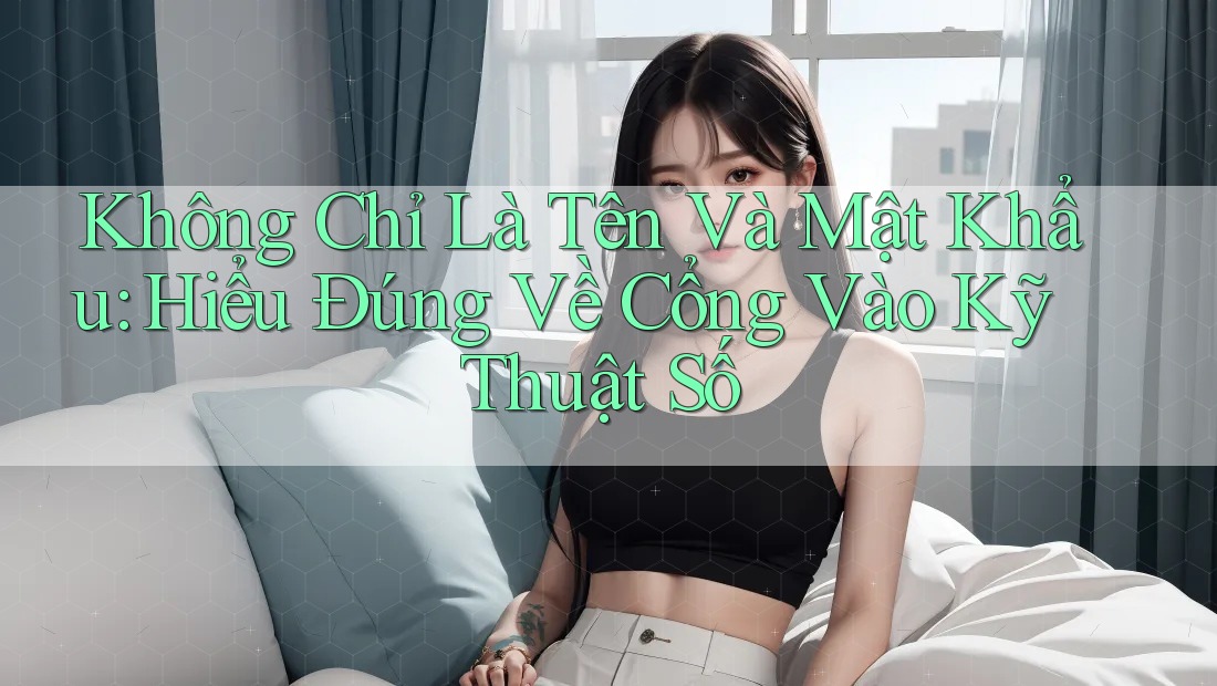 Không Chỉ Là Tên Và Mật Khẩu: Hiểu Đúng Về Cổng Vào Kỹ Thuật Số Không Chỉ Là Tên Và Mật Khẩu: Hiểu Đúng Về Cổng Vào Kỹ Thuật Số