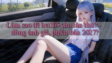 Làm sao để bet365 cho tân thủ   dùng ảnh giả, phiên bản 2027