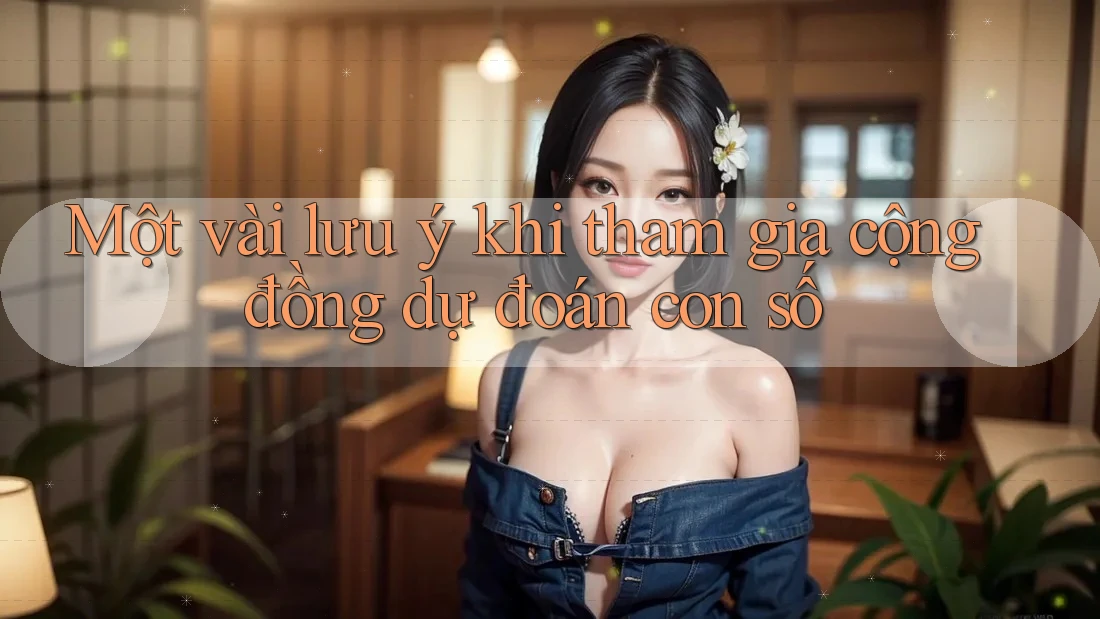 Một vài lưu ý khi tham gia cộng đồng dự đoán con số