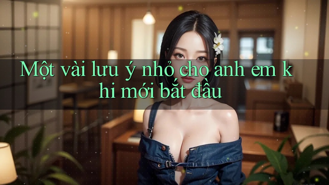 Một vài lưu ý nhỏ cho anh em khi mới bắt đầu Một vài lưu ý nhỏ cho anh em khi mới bắt đầu