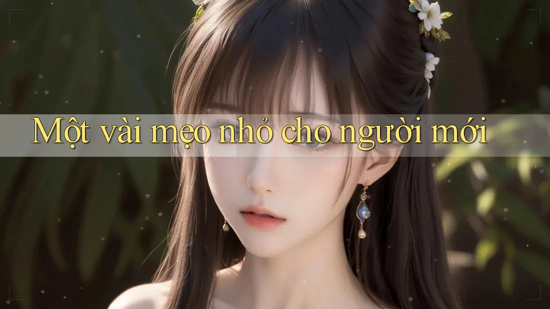 Một vài mẹo nhỏ cho người mới Một vài mẹo nhỏ cho người mới