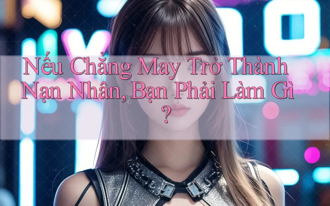 Nếu Chẳng May Trở Thành Nạn Nhân, Bạn Phải Làm Gì? Nếu Chẳng May Trở Thành Nạn Nhân, Bạn Phải Làm Gì?