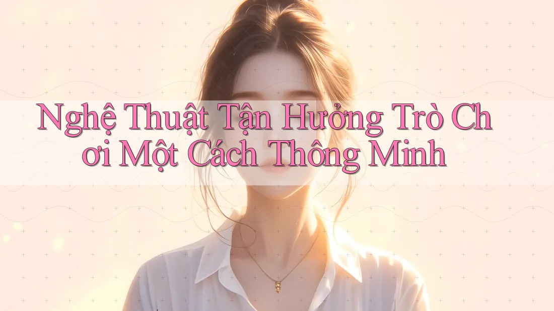 Nghệ Thuật Tận Hưởng Trò Chơi Một Cách Thông Minh Nghệ Thuật Tận Hưởng Trò Chơi Một Cách Thông Minh
