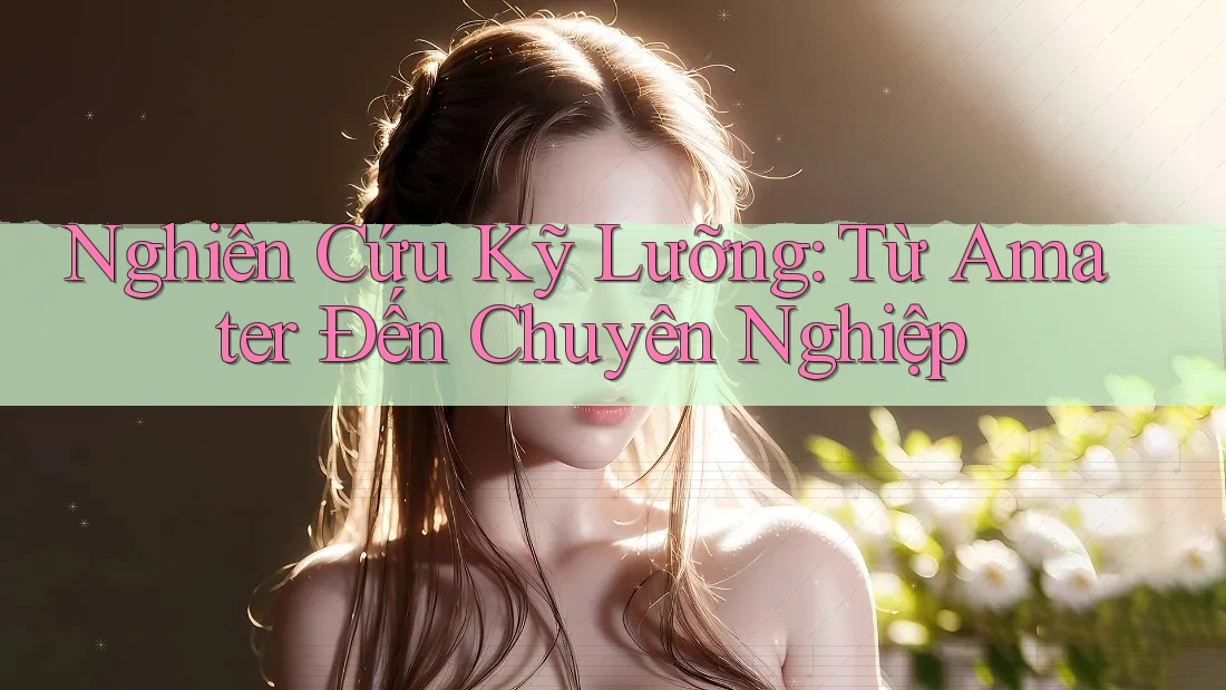 Nghiên Cứu Kỹ Lưỡng: Từ Amater Đến Chuyên Nghiệp Nghiên Cứu Kỹ Lưỡng: Từ Amater Đến Chuyên Nghiệp