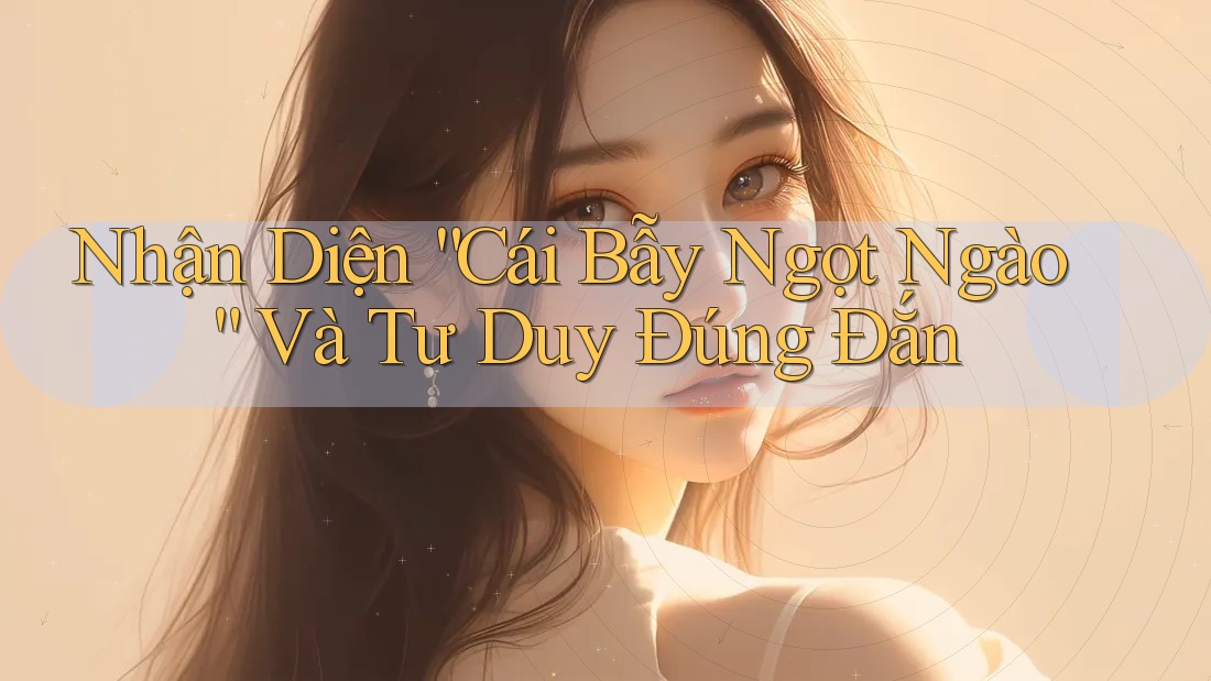 Nhận Diện “Cái Bẫy Ngọt Ngào” Và Tư Duy Đúng Đắn Nhận Diện “Cái Bẫy Ngọt Ngào” Và Tư Duy Đúng Đắn