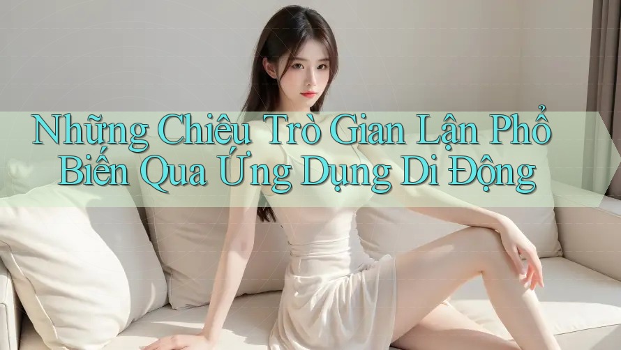 Những Chiêu Trò Gian Lận Phổ Biến Qua Ứng Dụng Di Động