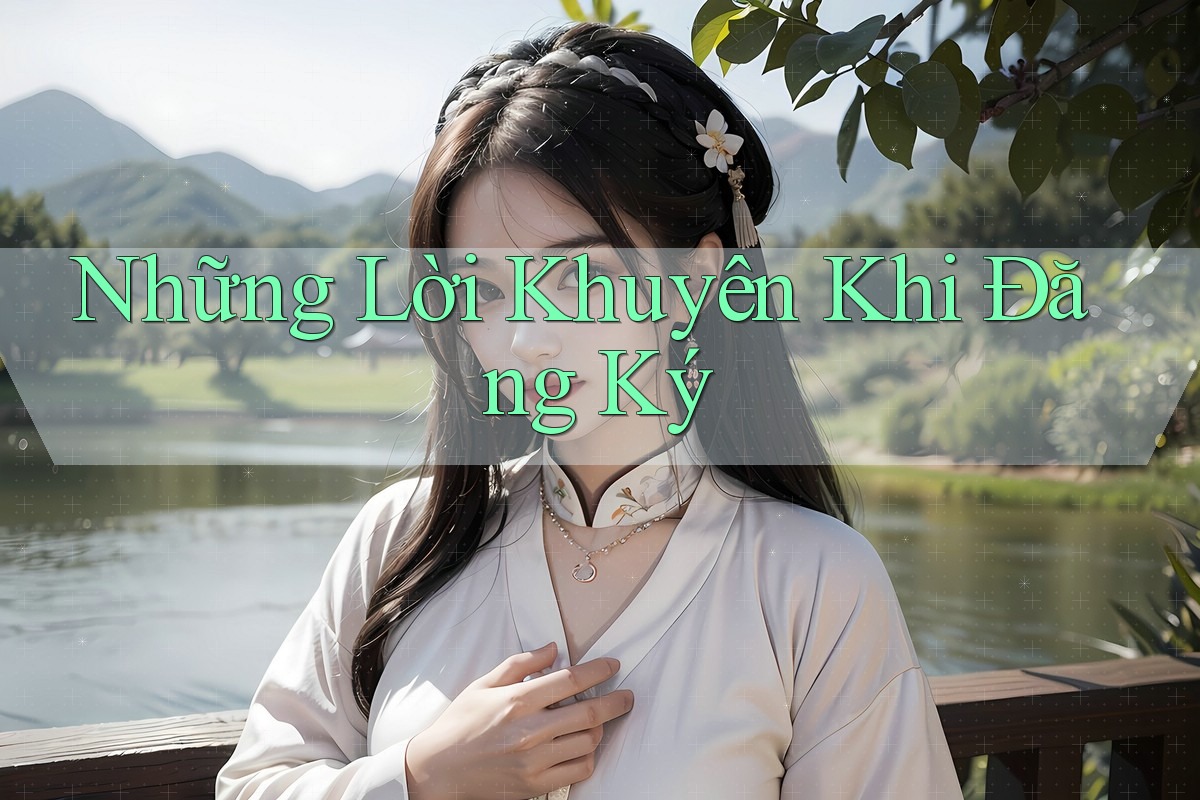 Những Lời Khuyên Khi Đăng Ký Những Lời Khuyên Khi Đăng Ký