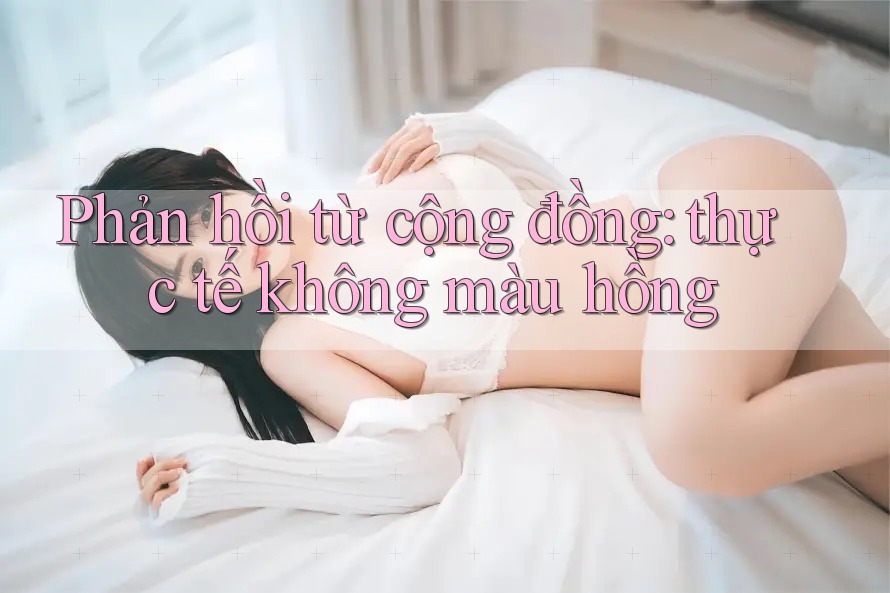 Phản hồi từ cộng đồng: thực tế không màu hồng Phản hồi từ cộng đồng: thực tế không màu hồng