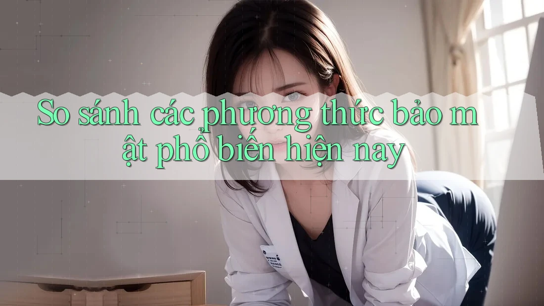 So sánh các phương thức bảo mật phổ biến hiện nay So sánh các phương thức bảo mật phổ biến hiện nay