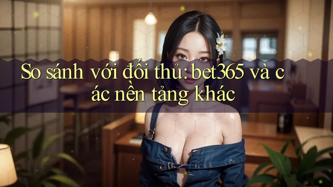 So sánh với đối thủ: bet365 và các nền tảng khác So sánh với đối thủ: bet365 và các nền tảng khác