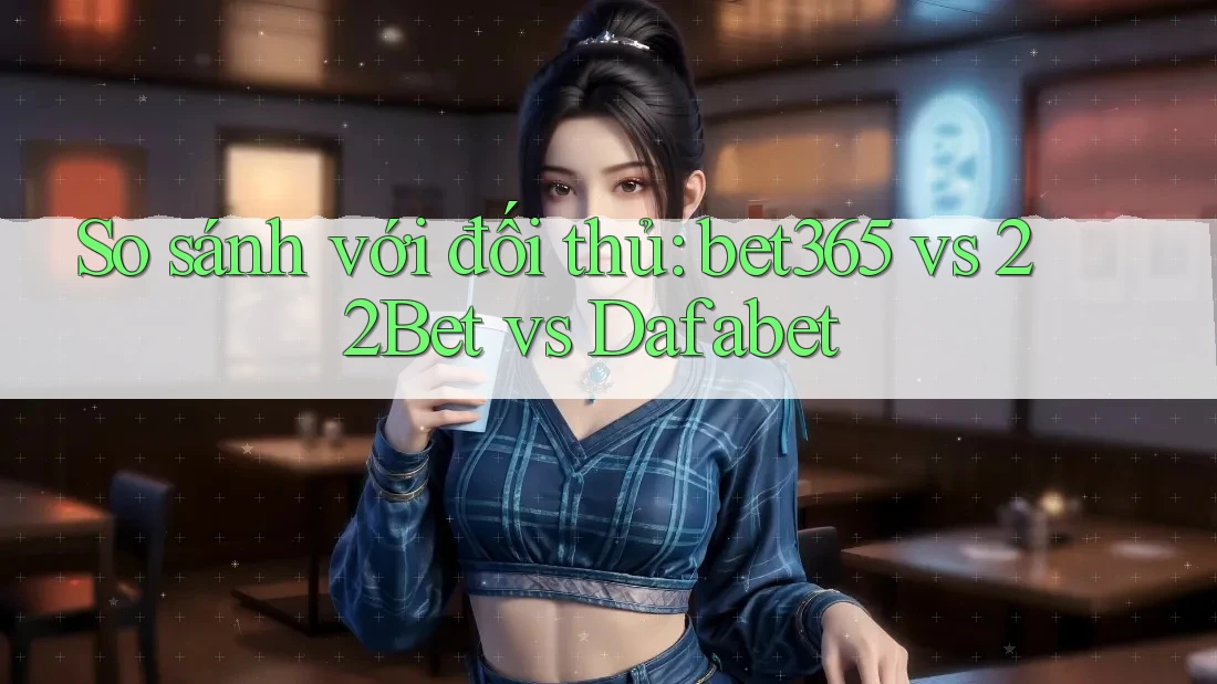 So sánh với đối thủ: bet365 vs 22Bet vs Dafabet