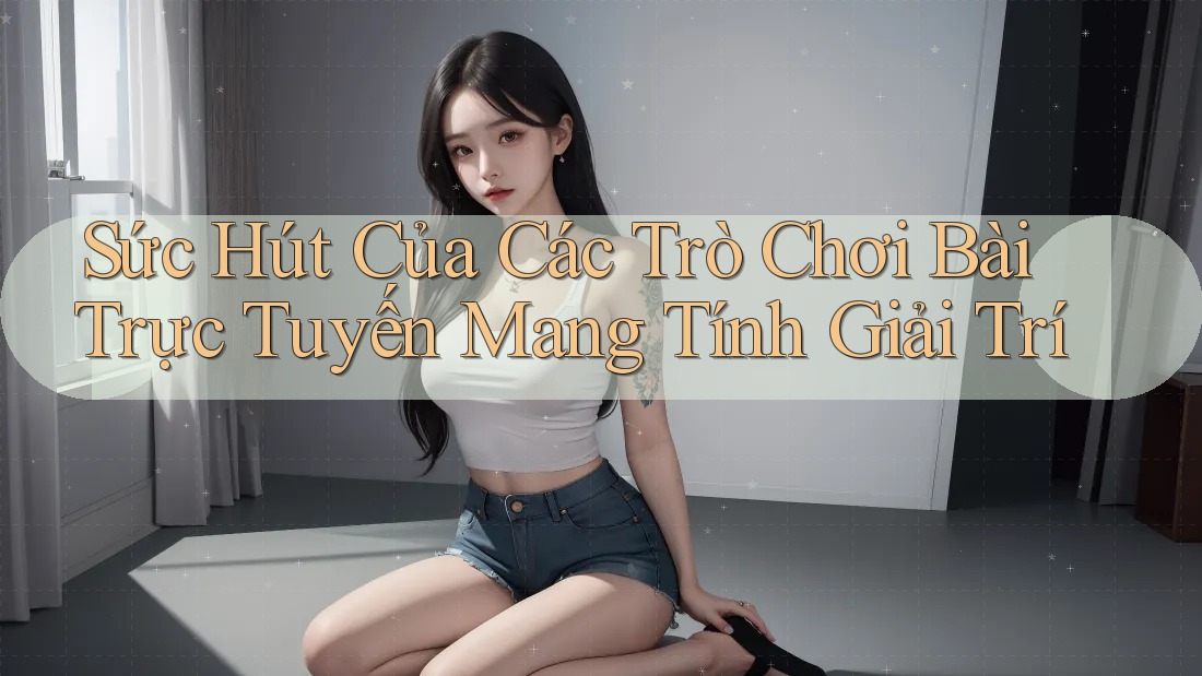 Sức Hút Của Các Trò Chơi Bài Trực Tuyến Mang Tính Giải Trí