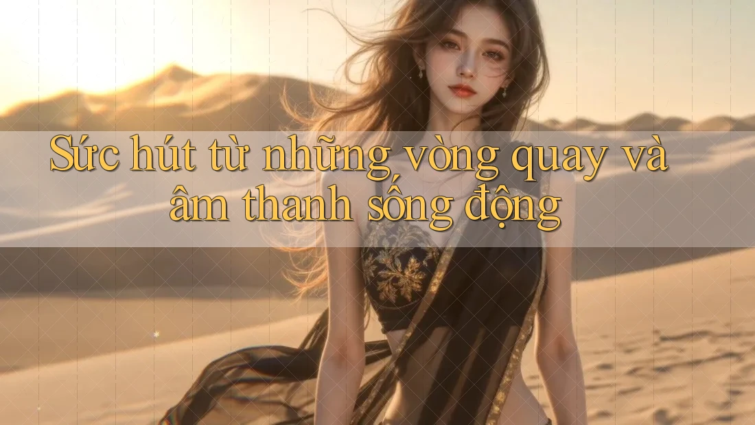 Sức hút từ những vòng quay và âm thanh sống động Sức hút từ những vòng quay và âm thanh sống động