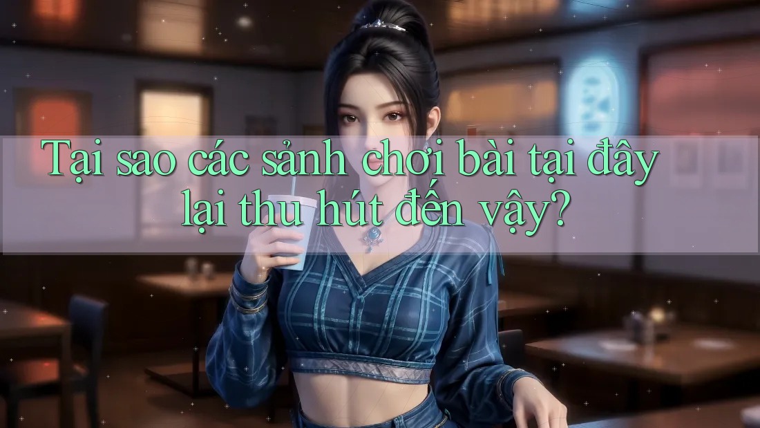 Tại sao các sảnh chơi bài tại đây lại thu hút đến vậy? Tại sao các sảnh chơi bài tại đây lại thu hút đến vậy?