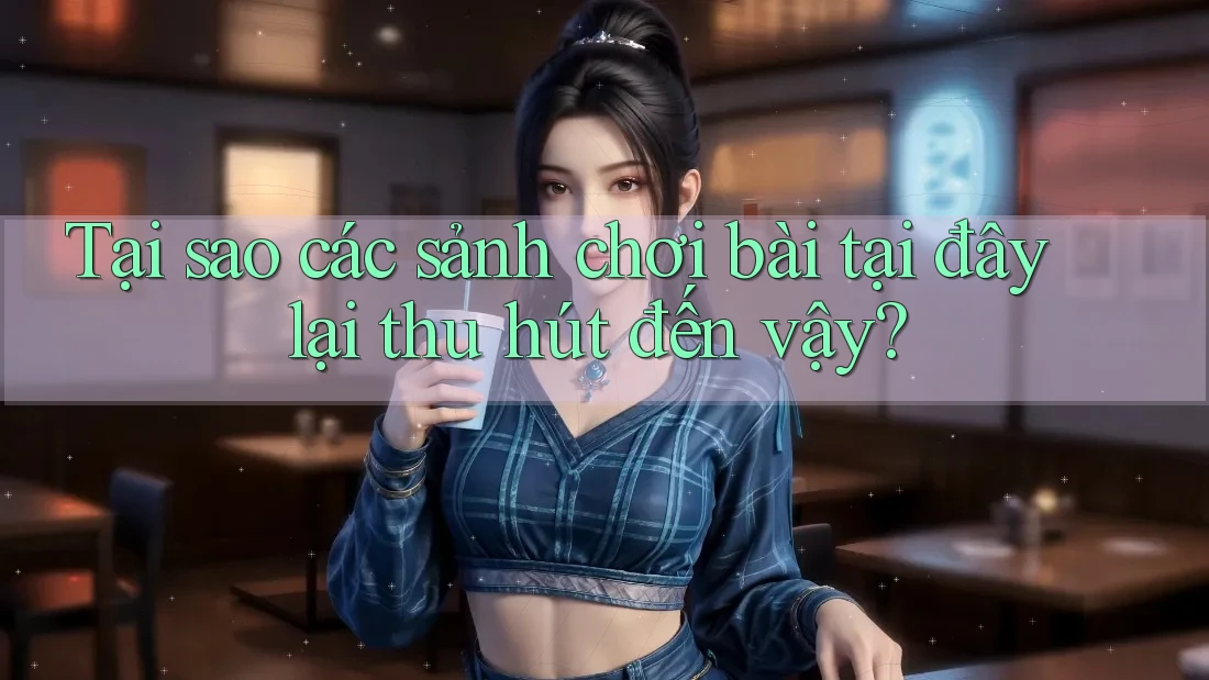Tại sao các sảnh chơi bài tại đây lại thu hút đến vậy? Tại sao các sảnh chơi bài tại đây lại thu hút đến vậy?