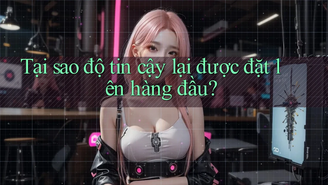 Tại sao độ tin cậy lại được đặt lên hàng đầu? Tại sao độ tin cậy lại được đặt lên hàng đầu?
