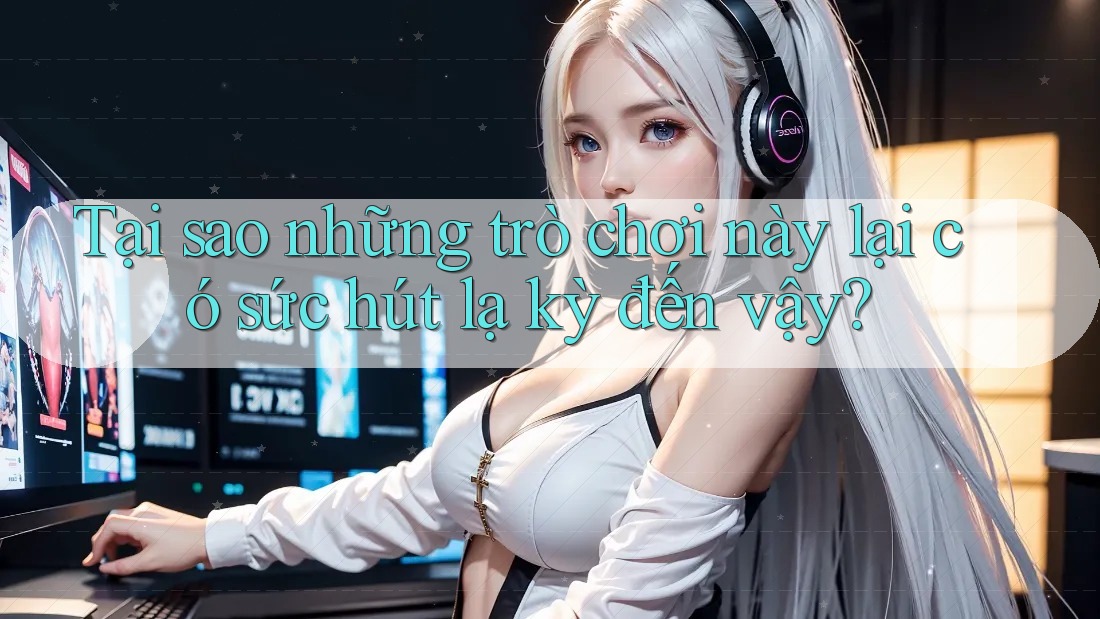 Tại sao những trò chơi này lại có sức hút lạ kỳ đến vậy?