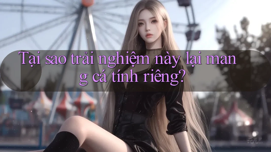 Tại sao trải nghiệm này lại mang cá tính riêng? Tại sao trải nghiệm này lại mang cá tính riêng?